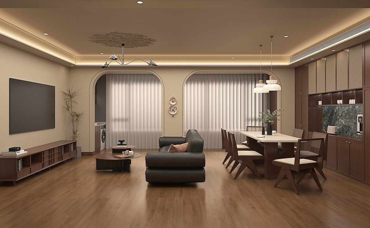600x1200mm Digital Glazed Wood Look Porcelain Tile - M6211 Grace Gray (雅灰)