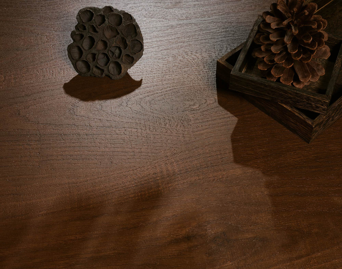 600×1200mm M6206 Coffee Digital Glazed Wood Look Porcelain Tile - Ultra-Low Absorption (Free Samples)