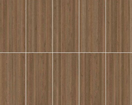 600x1200mm Digital Glazed Wood Look Porcelain Tile - M6213 Dusk Gray (暮灰)
