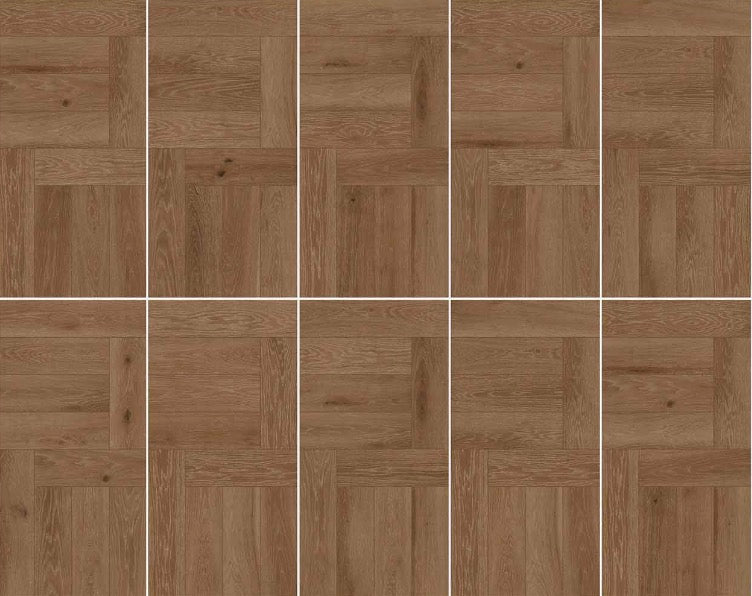 600x1200mm Digital Glazed Wood Look Porcelain Tile - M6217 Walnut