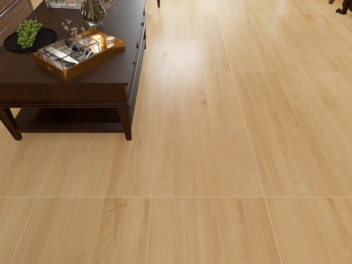 600×1200mm M6209 Twilight Digital Glazed Wood Look Porcelain Tile - Ultra-Low Absorption (Free Samples)